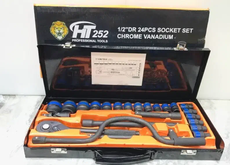 بکس24 پارچه هندل دار مشکی و سفید برند اچ تی HT 252|ابزارآلات|شهرکرد, |دیوار