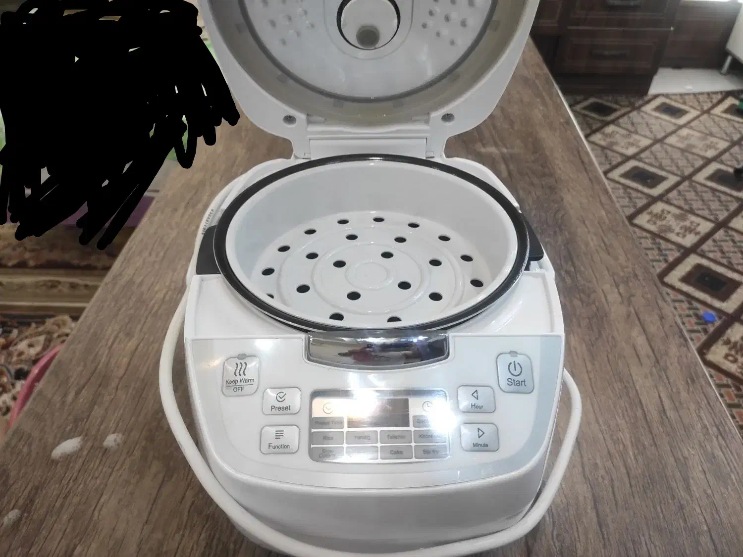 پلوپز آرامپز برقی۶نفره میگل|اجاق گاز و لوازم برقی پختوپز|یزد, |دیوار