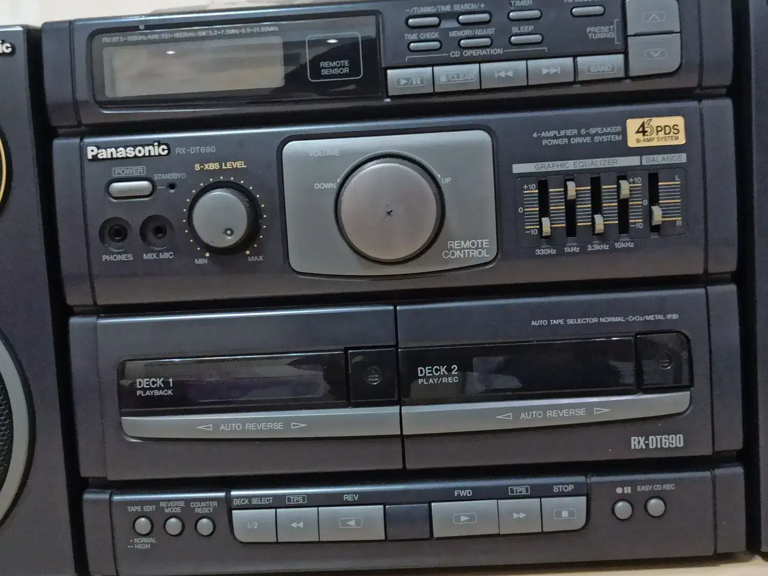 استریو پخش پاناسونیک|سیستم صوتی خانگی|رشت, گلسار|دیوار