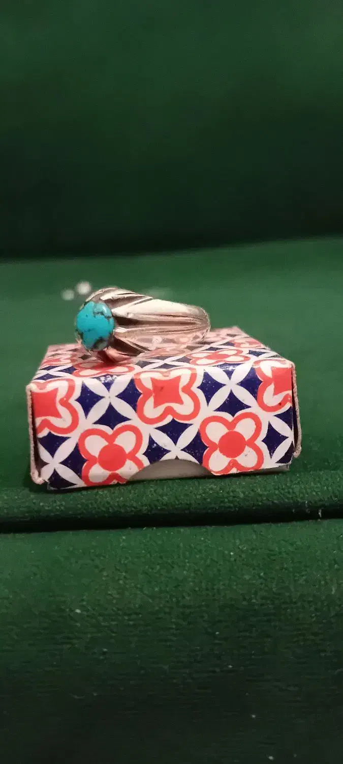 انگشتر فیروزه نیشابور کلکسیونی|جواهرات|زنجان, |دیوار