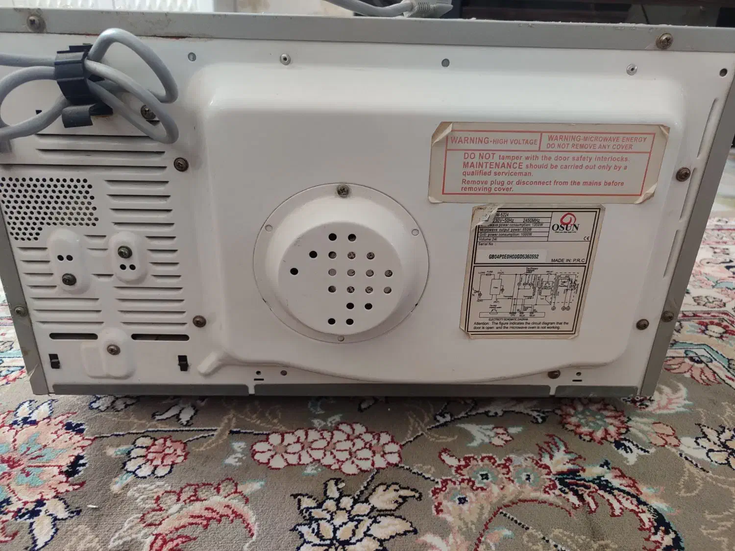 مایکروفر مارک اوسان|اجاق گاز و لوازم برقی پختوپز|تربتحیدریه, یحیی آباد|دیوار