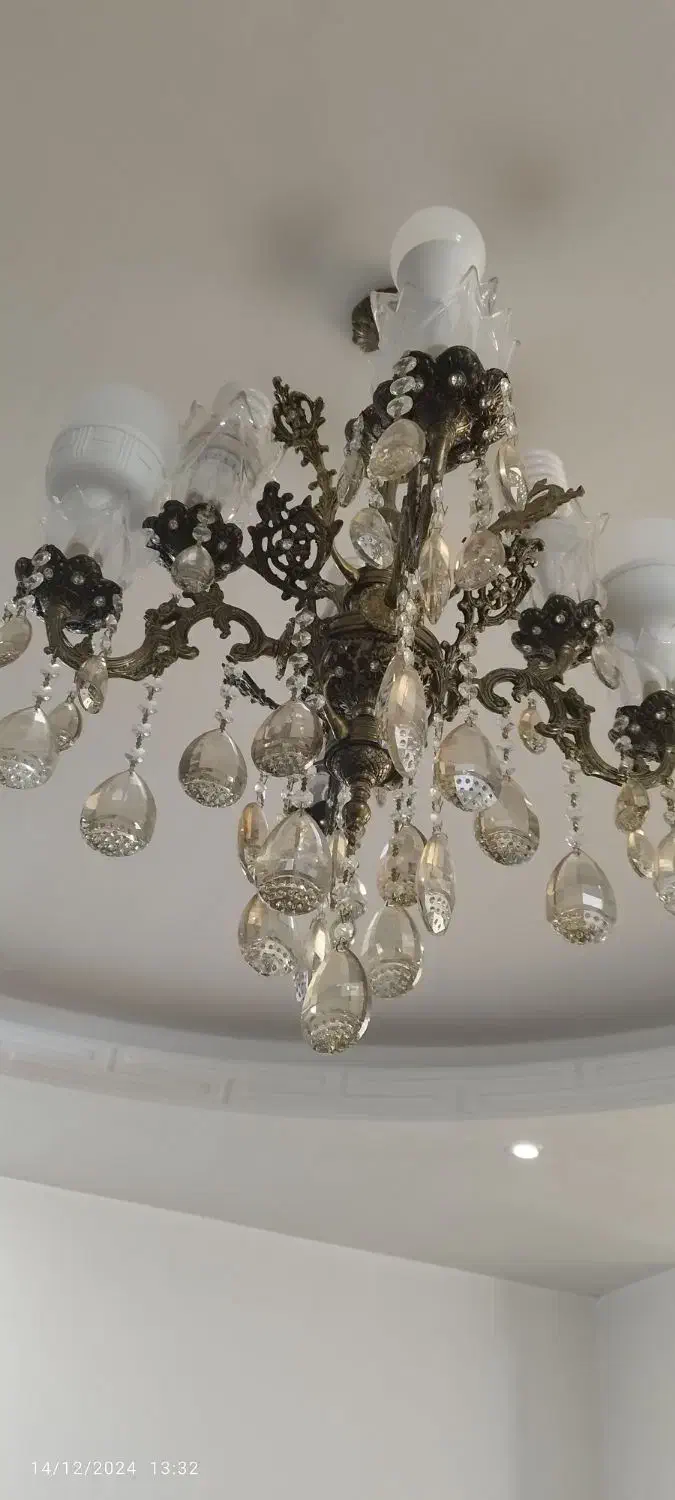 لوستر هشت شاخه|لوستر و چراغ آویز|شهریار, شهرک وائین|دیوار