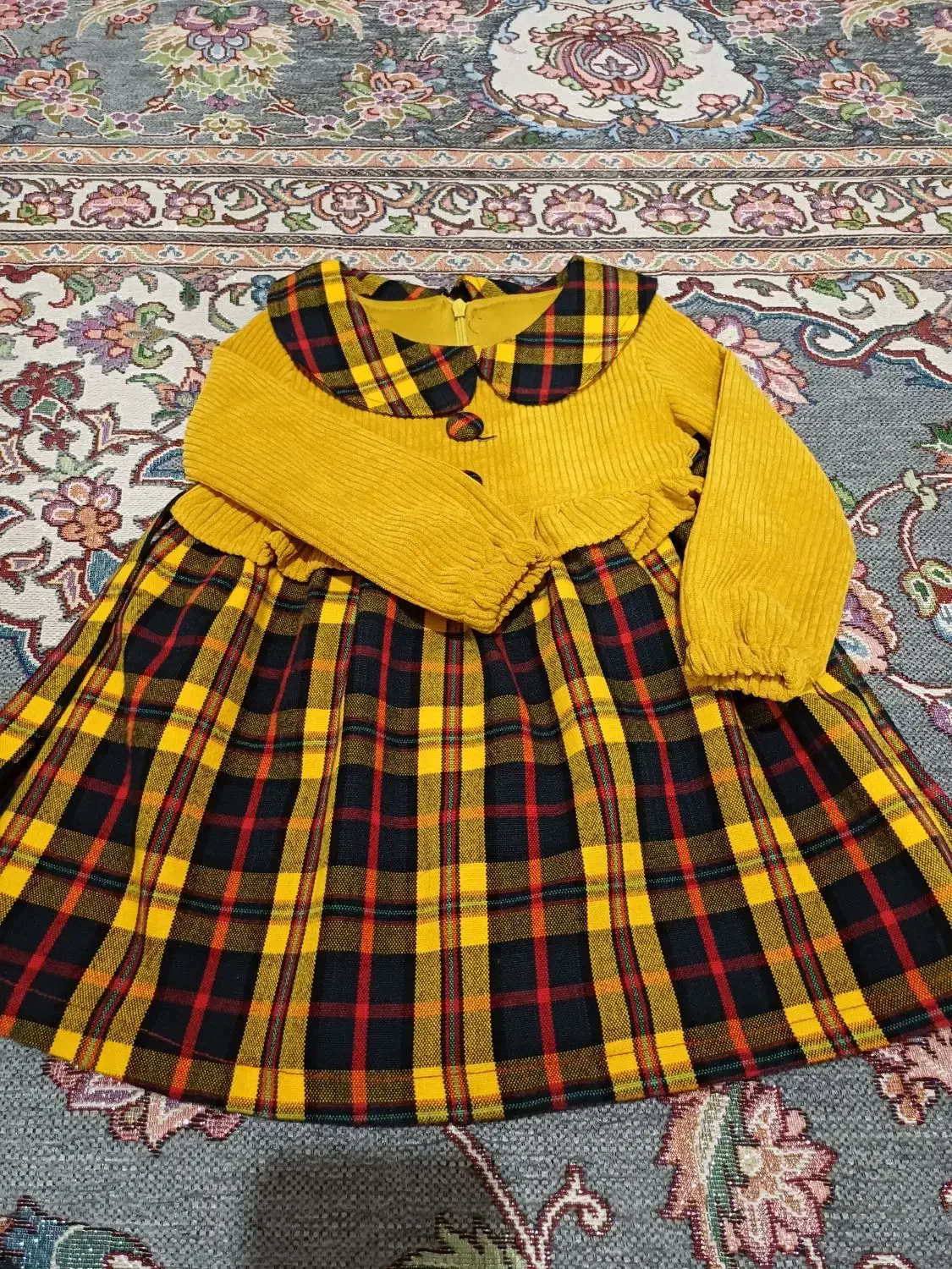 پیراهن بچگانه پاییزه|کفش و لباس بچه|تاکستان, |دیوار