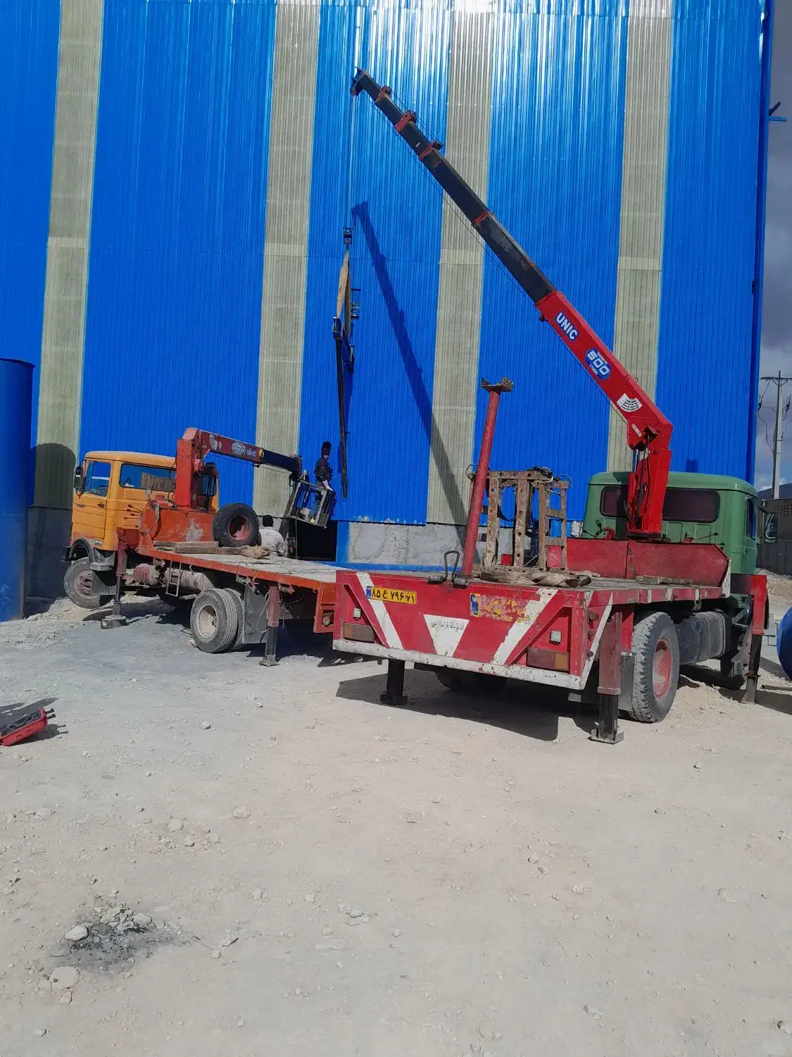 جرثقیل بنز ۹۱۱|خودرو سنگین|اصفهان, شهرک صنعتی امیرکبیر (شاپور جدید)|دیوار