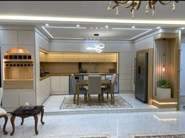 کابینت mdf|مصالح و تجهیزات ساختمان|آبیک, |دیوار