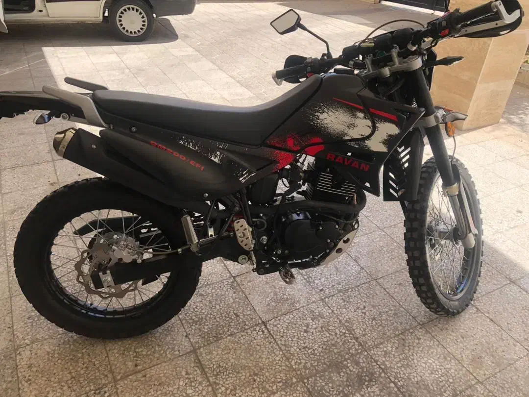 موتورتریل روان در حد خشک|موتورسیکلت|سمنان, |دیوار