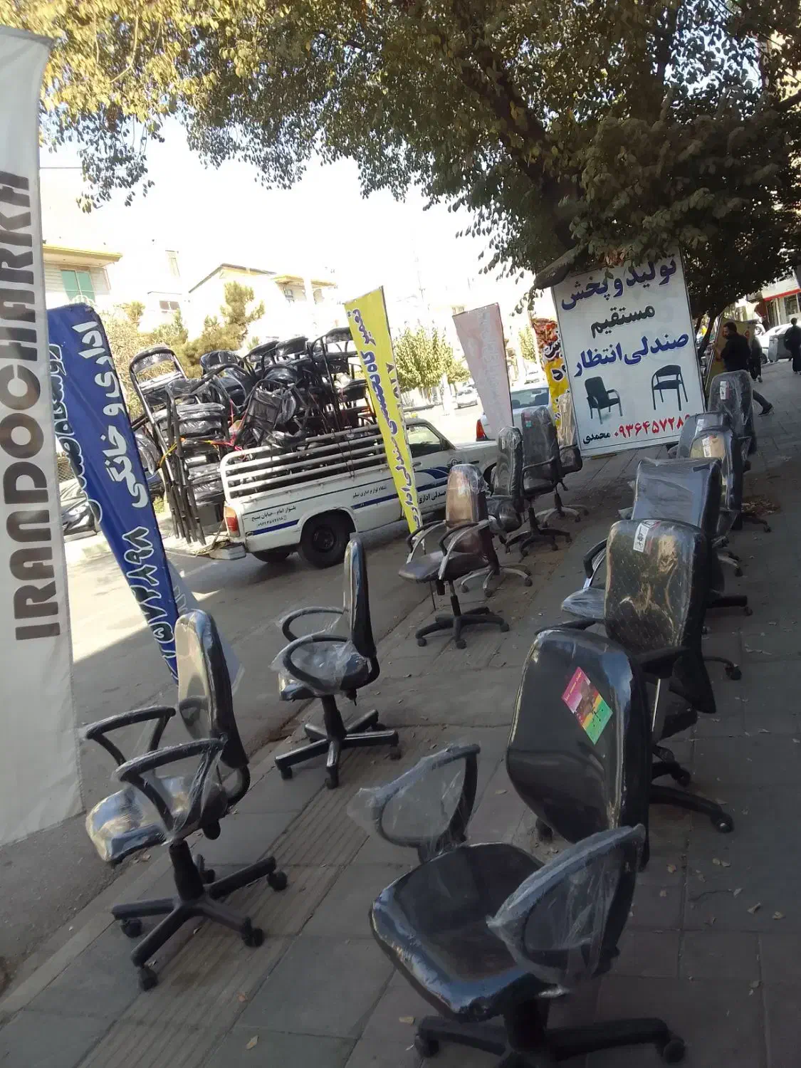 ۵۰۰دستگاه صندلی تکنفره ۱۱۰۰|صندلی و نیمکت|نظرآباد, نظرآباد|دیوار