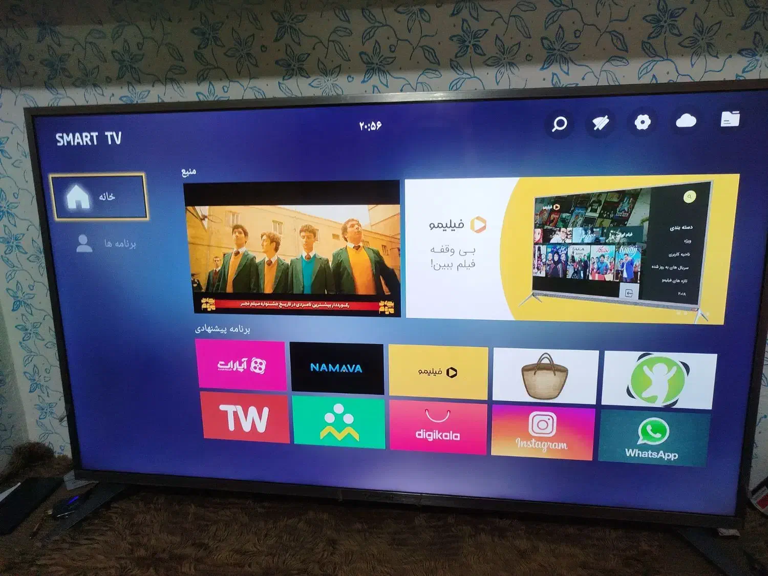 تلویزیون تکنو کیت|تلویزیون و پروژکتور|شوشتر, |دیوار
