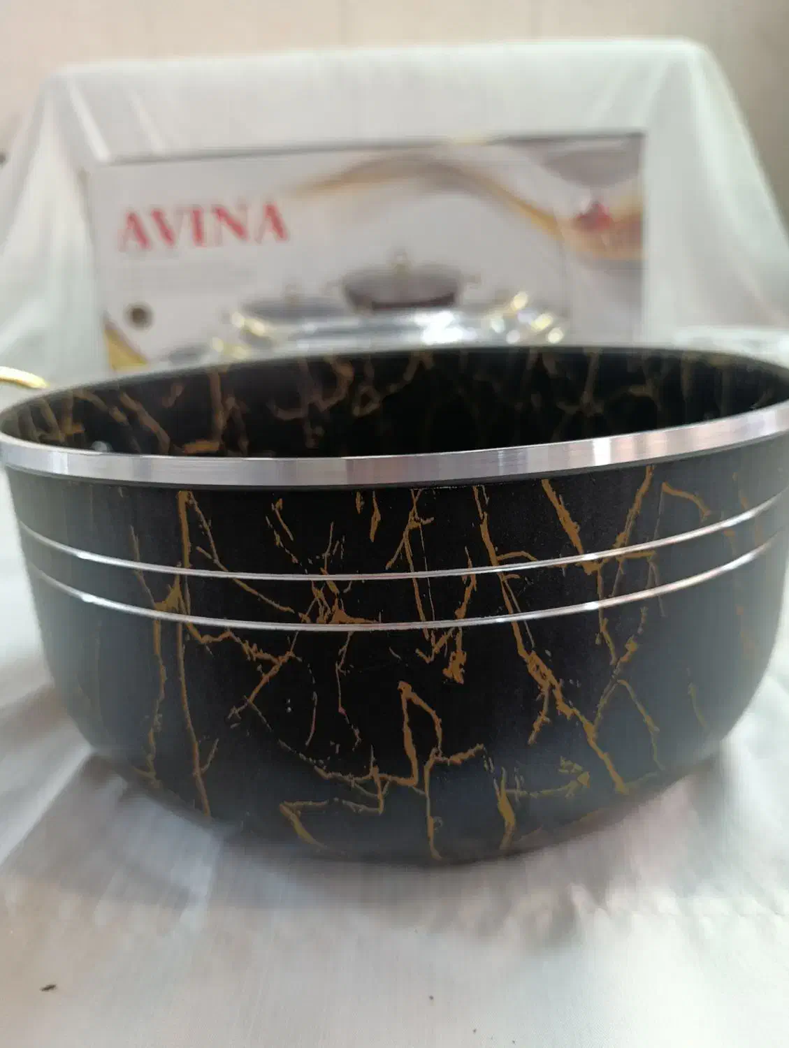 سرویس قابلمه 14پارچه آوینا تفلون|ظروف پخت‌وپز|ساوه, |دیوار