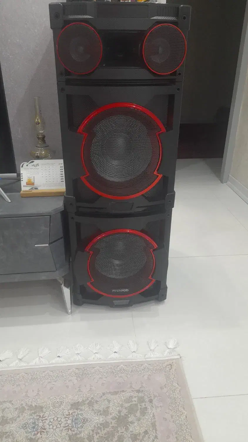 اسپیکر میکرولب dj 1202|سیستم صوتی خانگی|اصفهان, باتون|دیوار