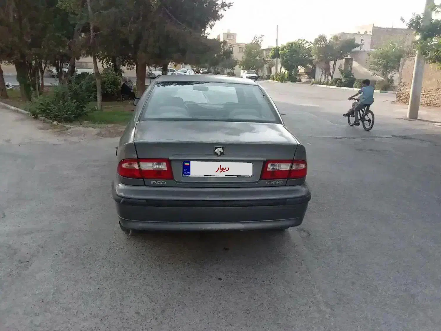 سمند ef7مدل89دوگانه فابریک بدون رنگ|خودرو سواری و وانت|اصفهان, رهنان|دیوار