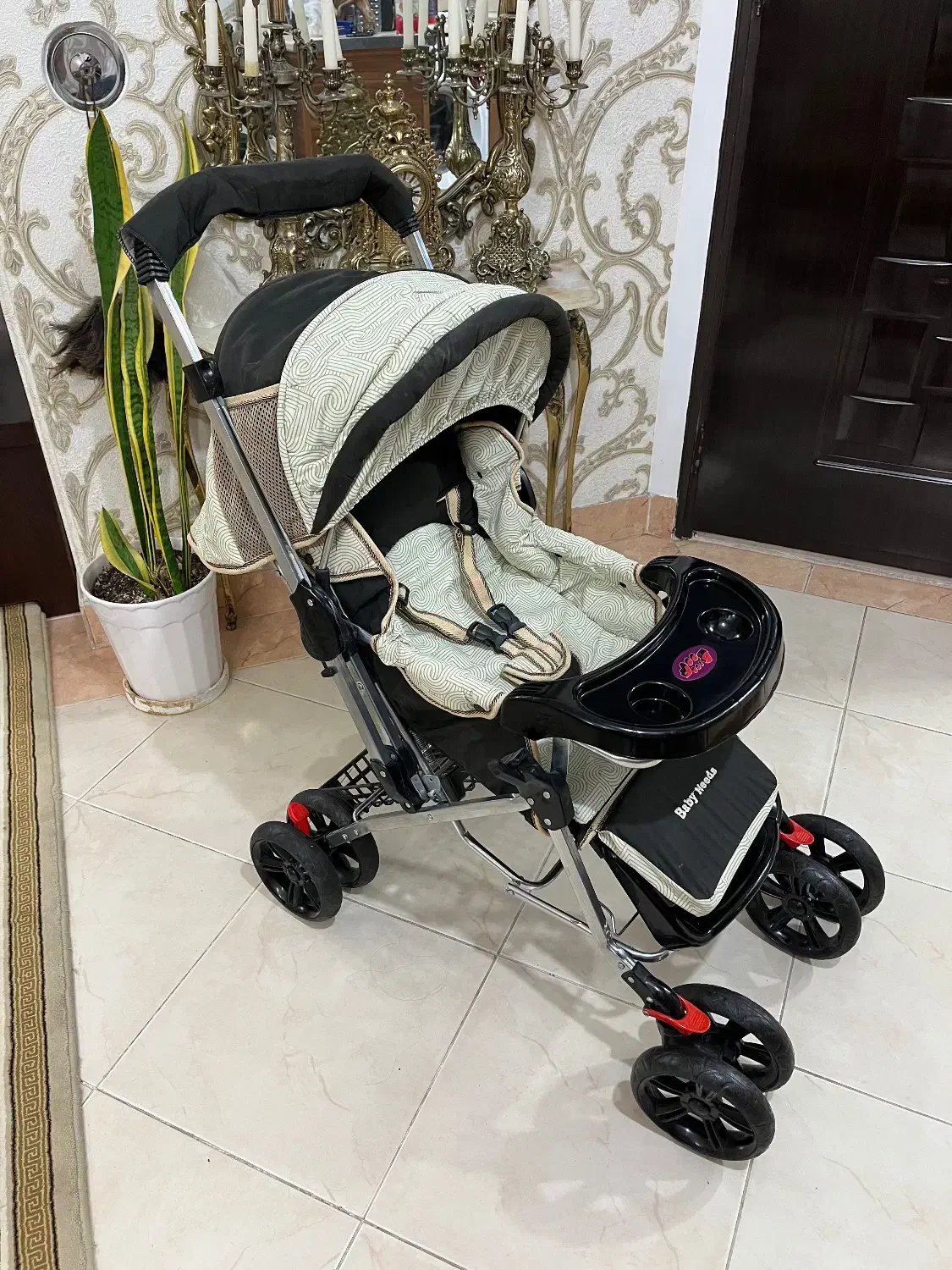 کالسکه۸‌چرخ‌baby Needsدرحد(نونونو)|کالسکه و لوازم جانبی|قم, باجک دو|دیوار