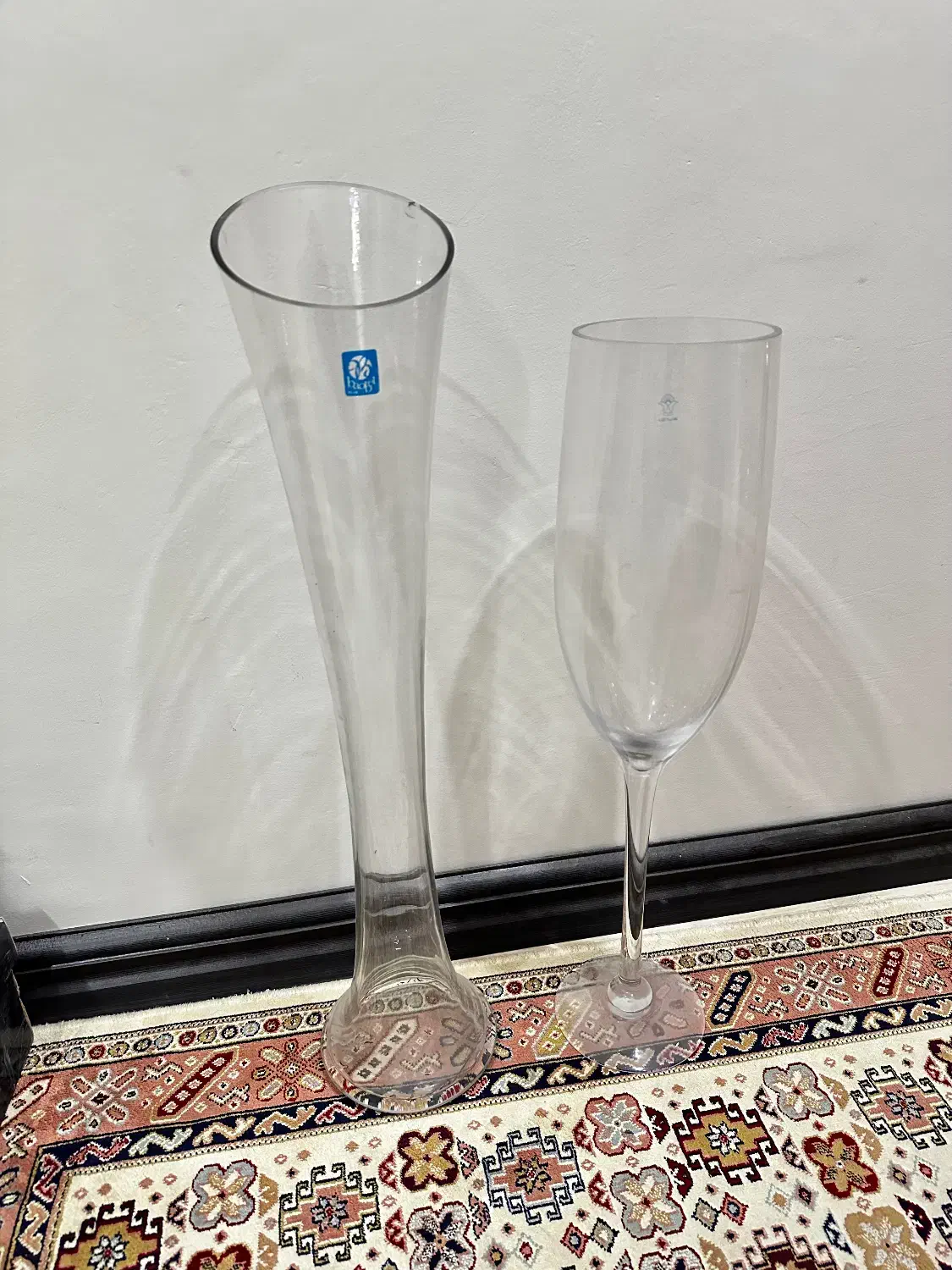 گلدان بامبو خارجی بلند وگلدان سفالی|صنایع دستی و سایر لوازم تزئینی|تهران, سازمان برنامه جنوبی|دیوار