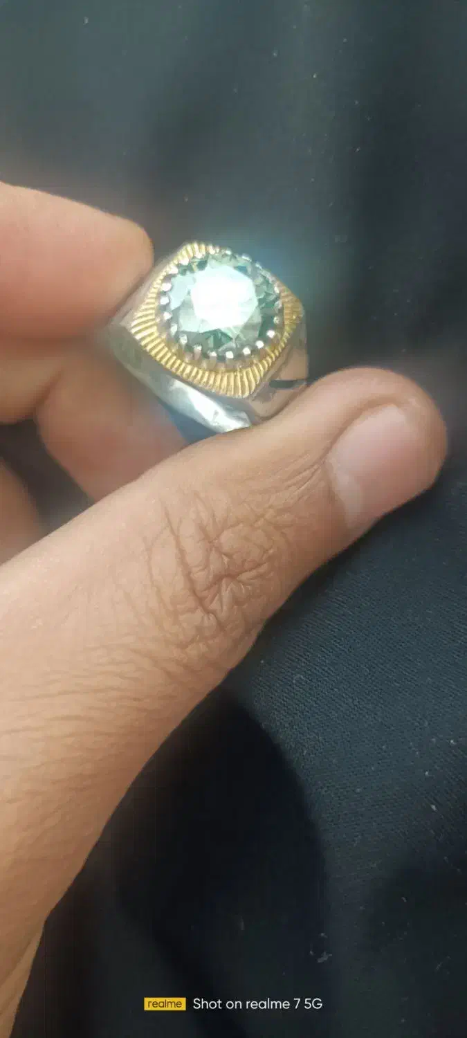 انگشتر الماس موزنایت|جواهرات|سراوان, |دیوار