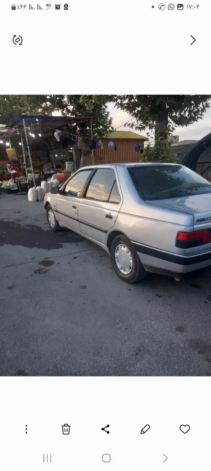 پژو ۴۰۵ مدل ۸۷ توکرم|خودرو سواری و وانت|نوشین شهر, |دیوار