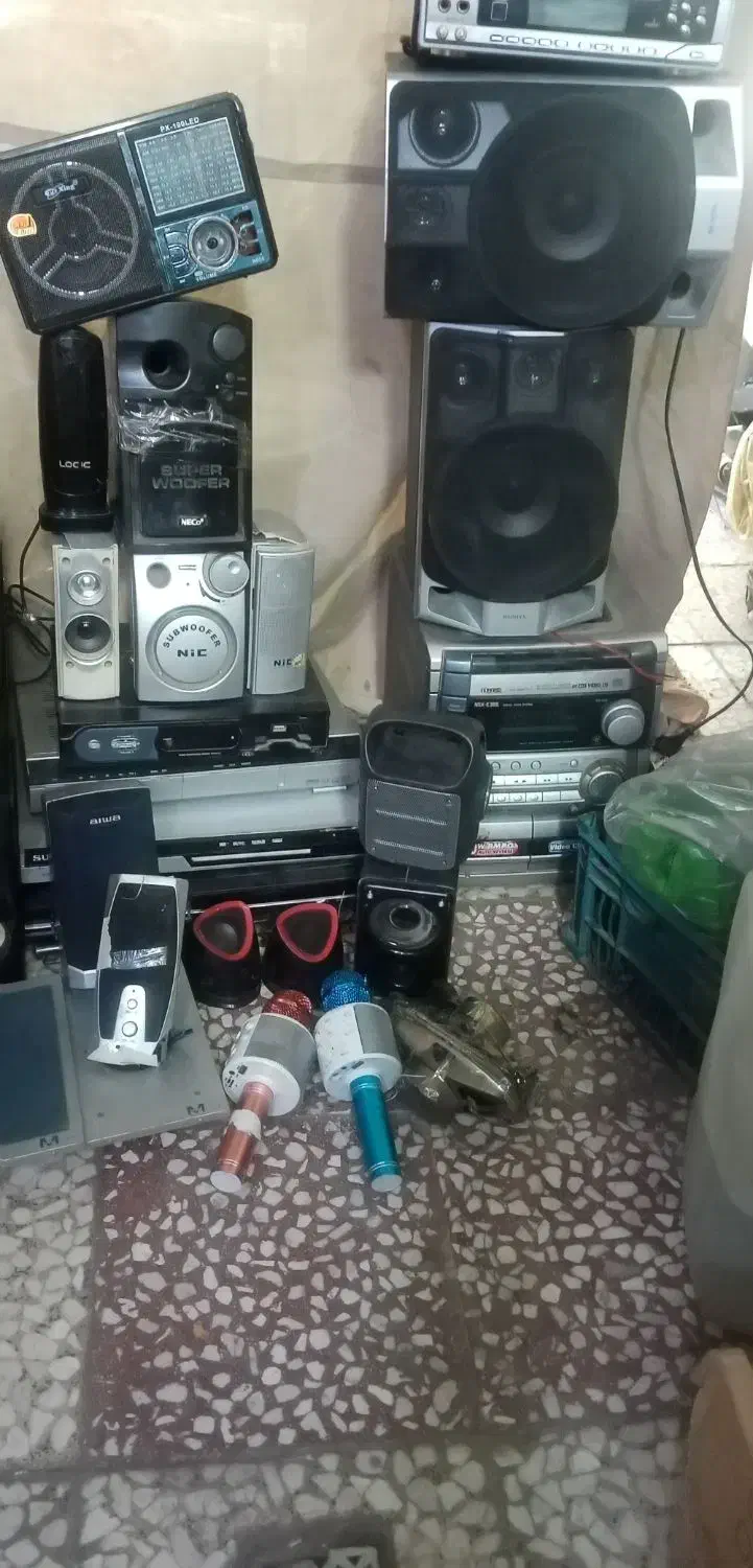 تعدادی لوازم صوتی تصویری...|صوتی و تصویری|اراک, |دیوار