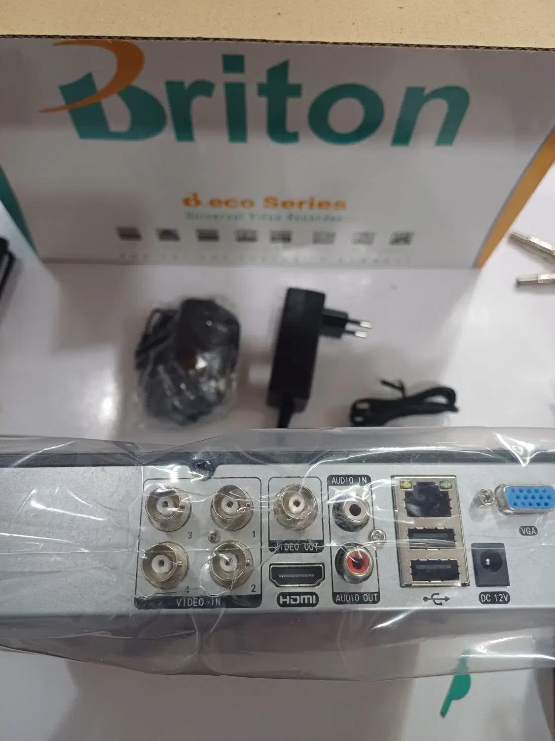 دستگاه ۴ کاناله برایتون با گارانتی ۲ ساله|دوربین مداربسته|رشت, یخسازی|دیوار