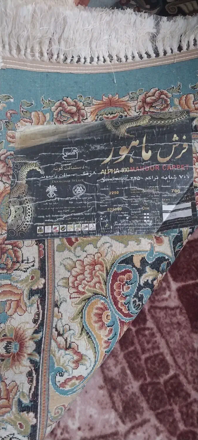 قالی ۱۲متری ۷۰۰شانه|فرش|شوشتر, |دیوار
