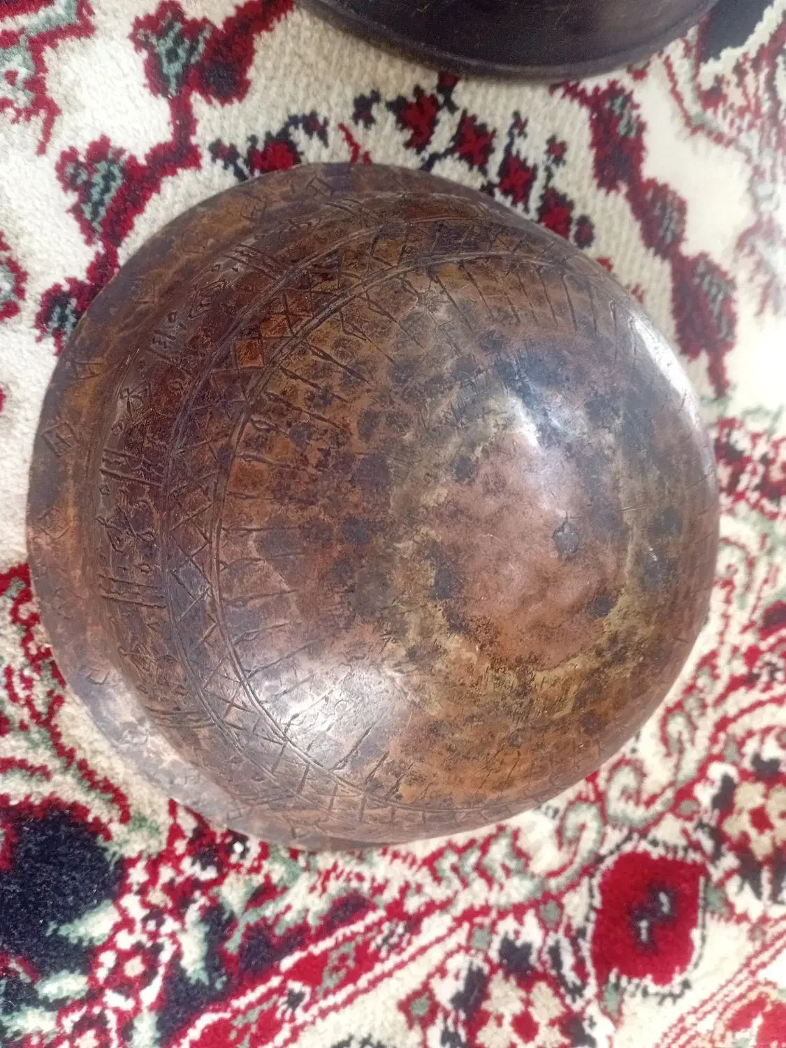 ی جفت کاسه مسی|کلکسیون اشیاء عتیقه|سقز, |دیوار