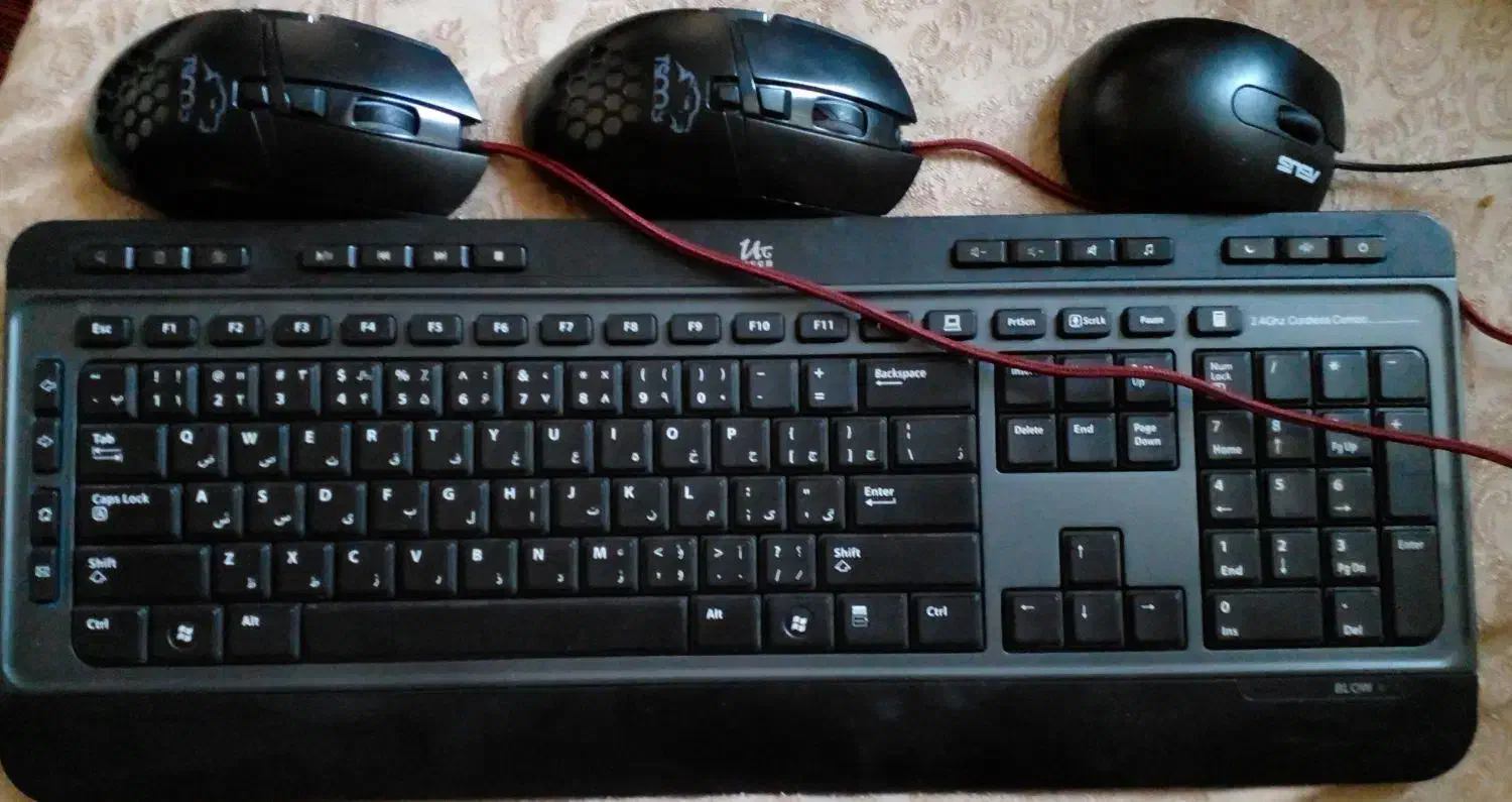 صفحه کلید و موس|قطعات و لوازم جانبی رایانه|قزوین, |دیوار