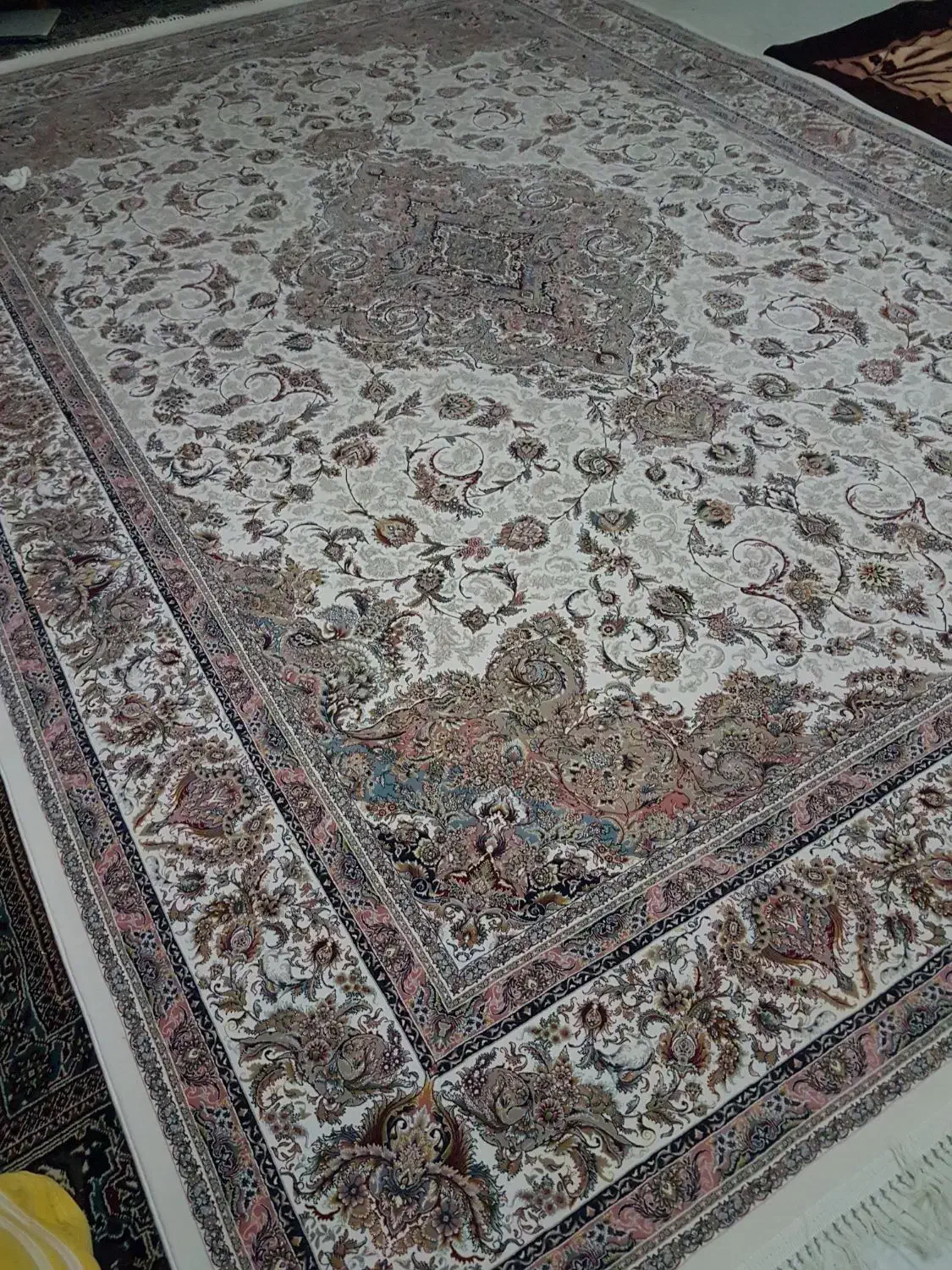 ۲تخته فرش نو ۱۵۰۰ شانه زمرد مشهد|فرش|کرمانشاه, |دیوار