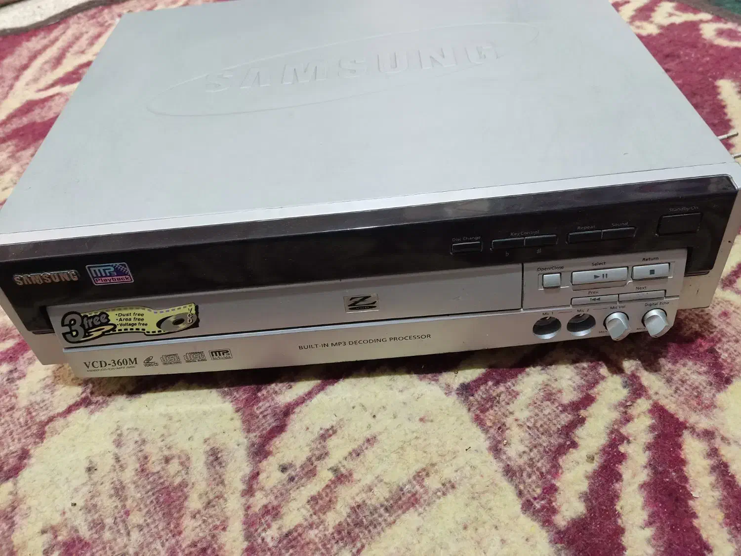 دستگاه سی دی قدیمی سامسونگ|پخش‌کننده DVD و ویدیو|ایوانکی, |دیوار