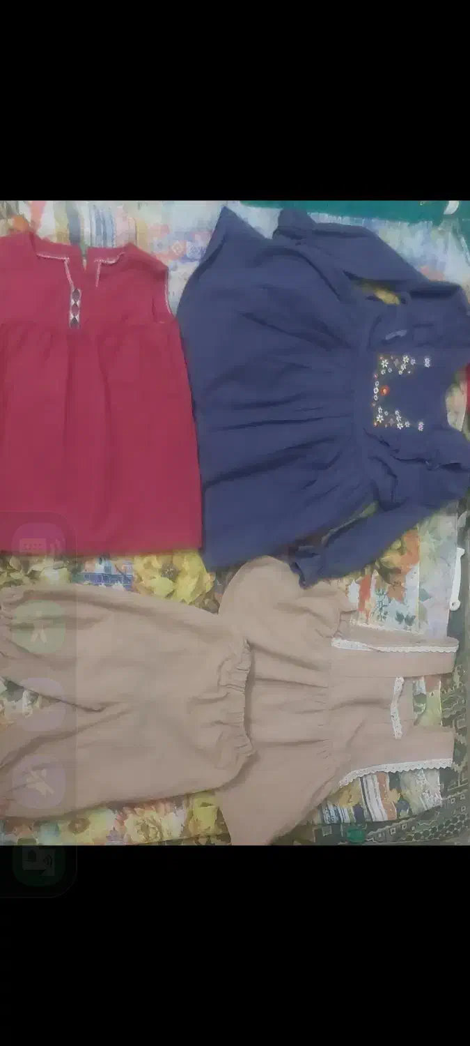 مقداری لباس بچه گانه در حد نو زمستانه|کفش و لباس بچه|فسا, |دیوار