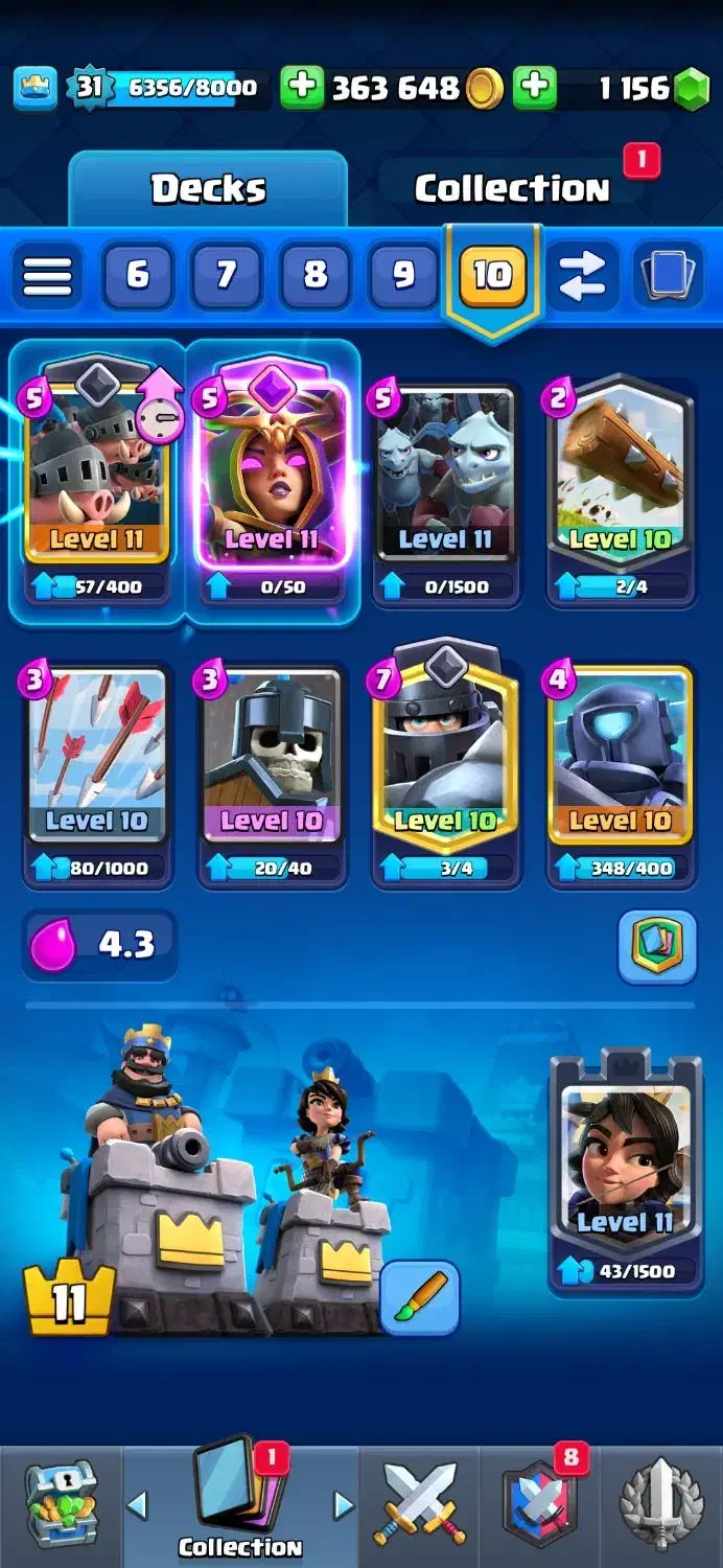 اکانت کلش رویال|کنسول، بازی ویدئویی و آنلاین|علی‌آباد کتول, |دیوار