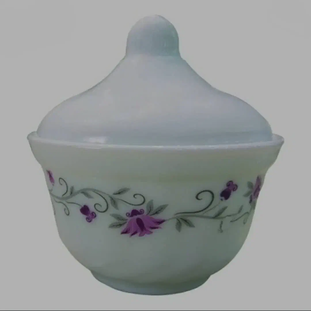 قندان وفنجان ارکوپال|ظروف سرو و پذیرایی|میاندوآب, |دیوار