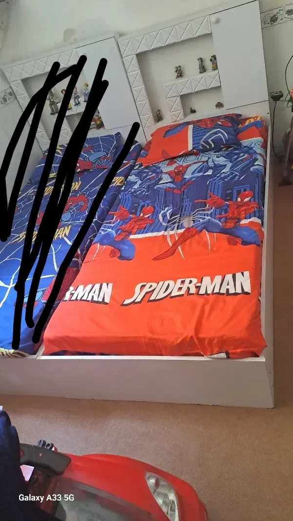 تخت خواب یکنفره بدون تشک|تخت و صندلی بچه|کرمانشاه, |دیوار