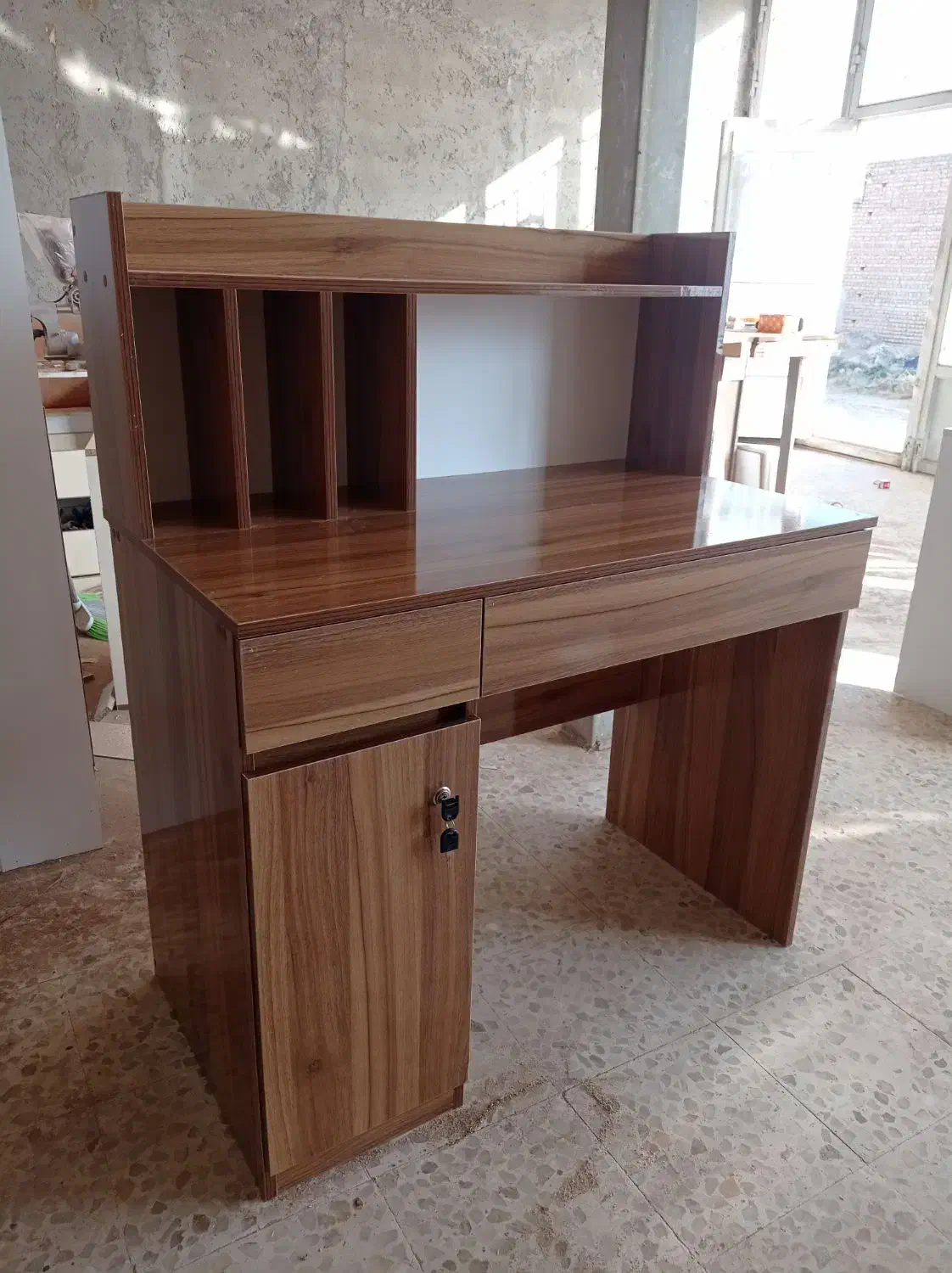 میز تحریر /کتابخانه/ میز مطالعه /مدل آرسا l2l|میز تحریر و کامپیوتر|تبریز, |دیوار