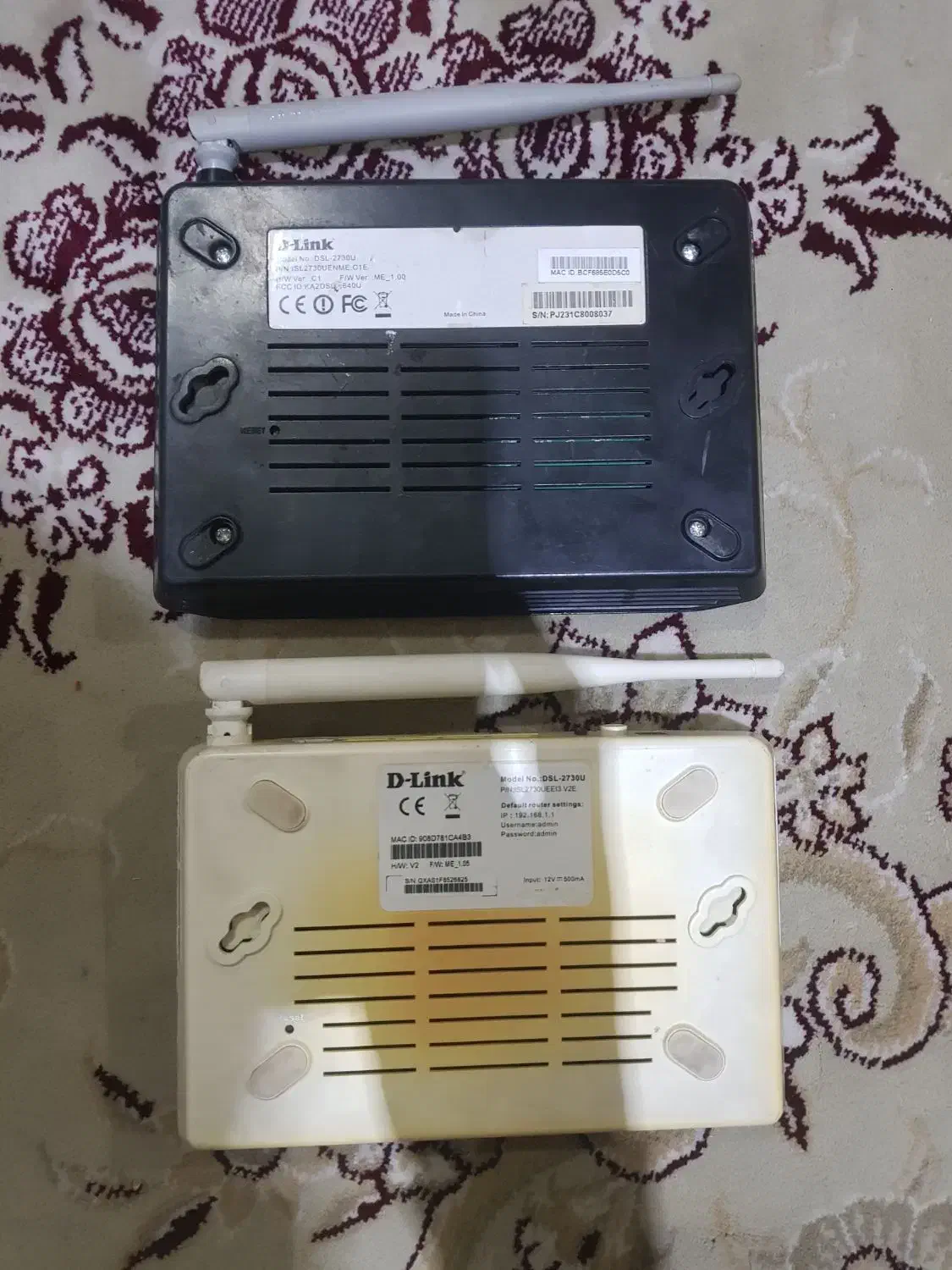 دوعدد مودم،وایفای D-Link|مودم و تجهیزات شبکه|ملایر, |دیوار