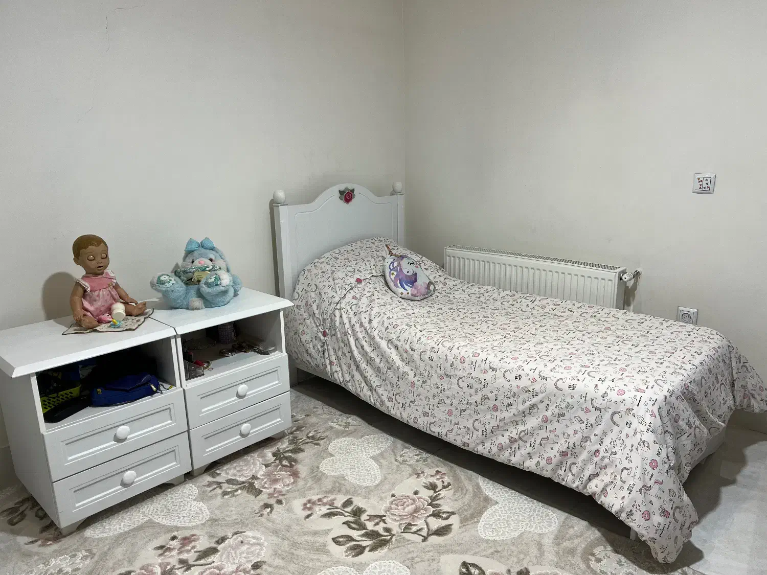 تخت و خواب نوزاد نوجوان بالسا در حد صفر|تخت و سرویس خواب|ساوه, |دیوار