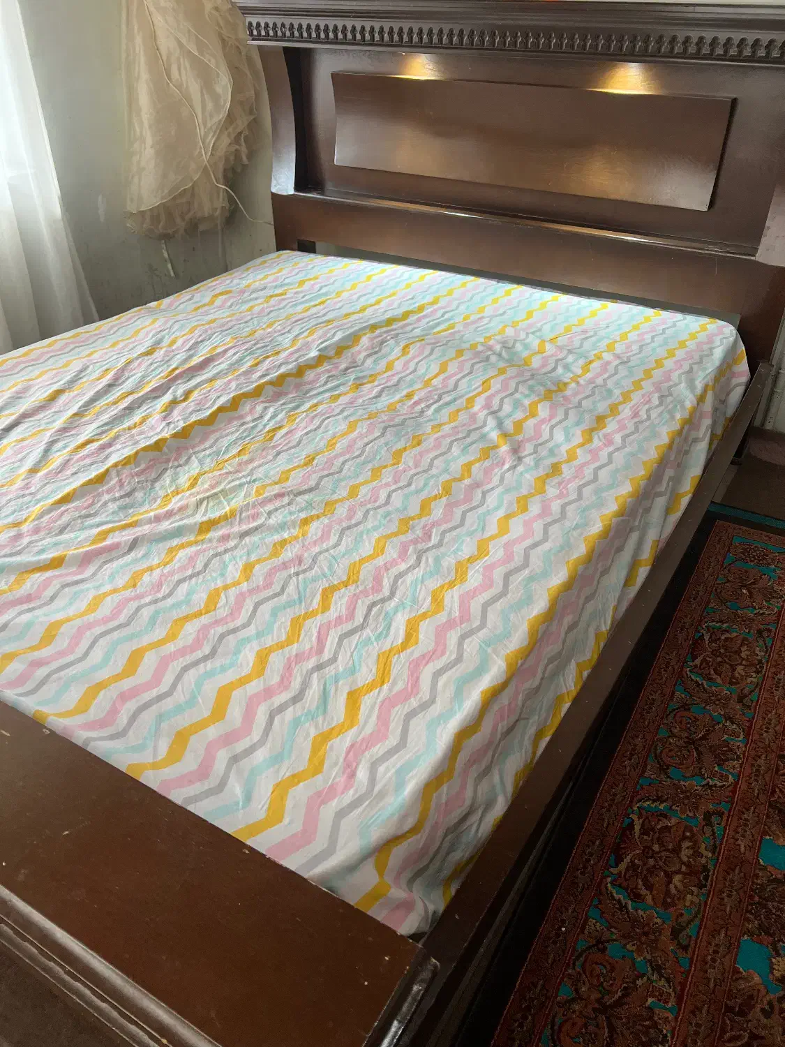 تخت ۲نفره|تخت و سرویس خواب|آستارا, |دیوار