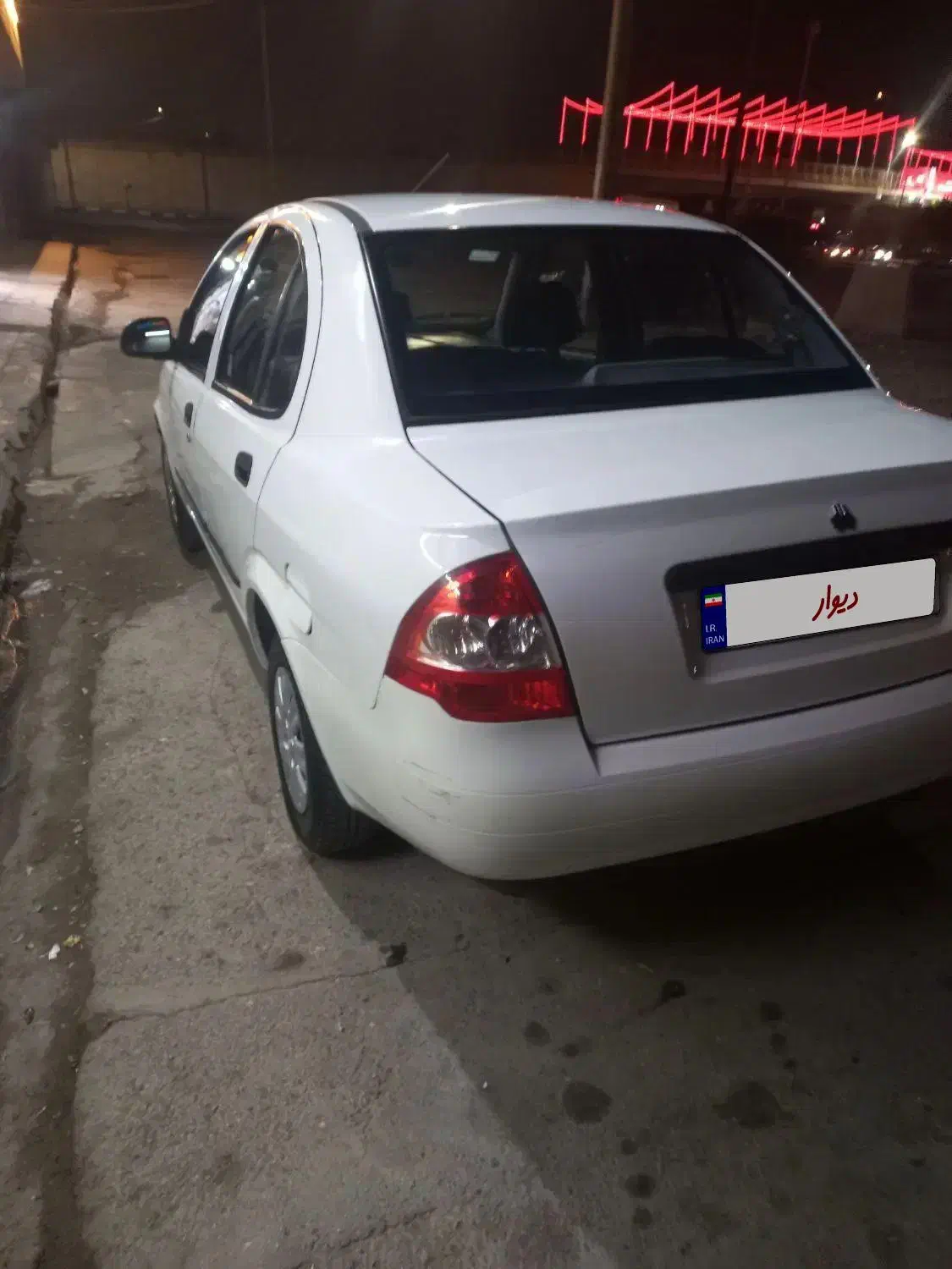 ماشین تیبا سفید|خودرو سواری و وانت|مشهد, پنجتن|دیوار