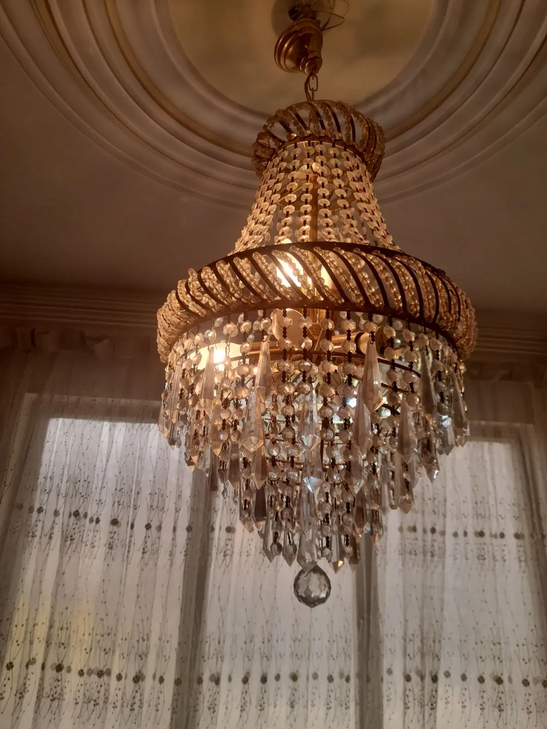 لوستر۲عدد|لوستر و چراغ آویز|قزوین, |دیوار