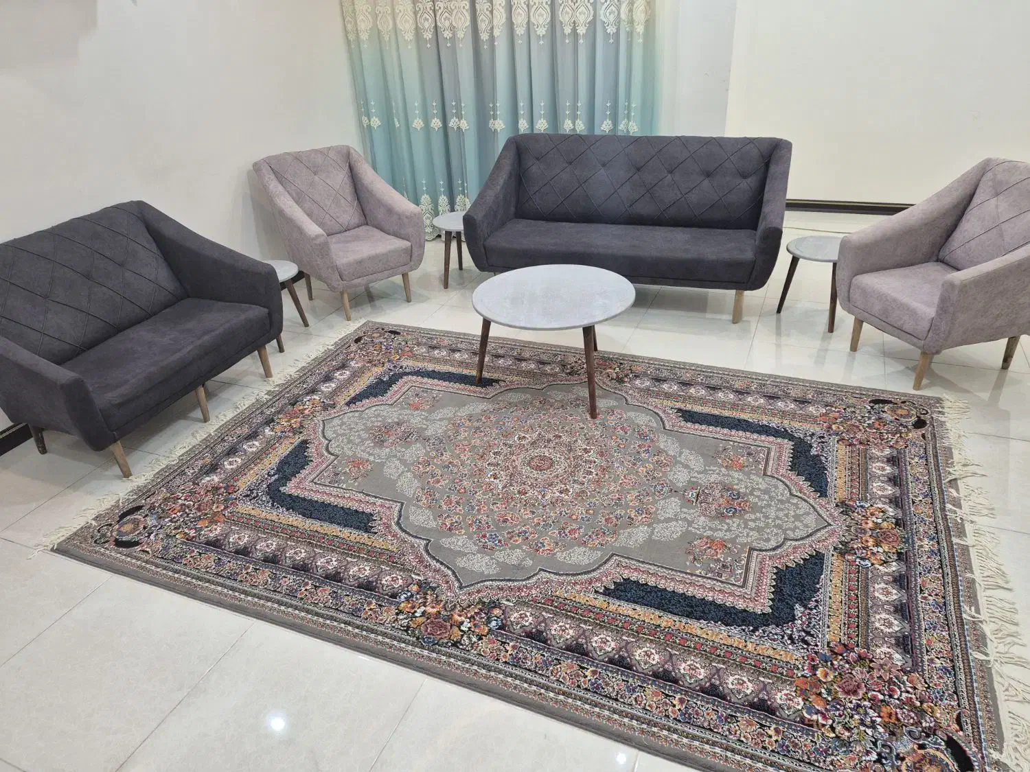 مبلمان ۷ نفره ست کامل|مبلمان خانگی و میز عسلی|بندرعباس, |دیوار