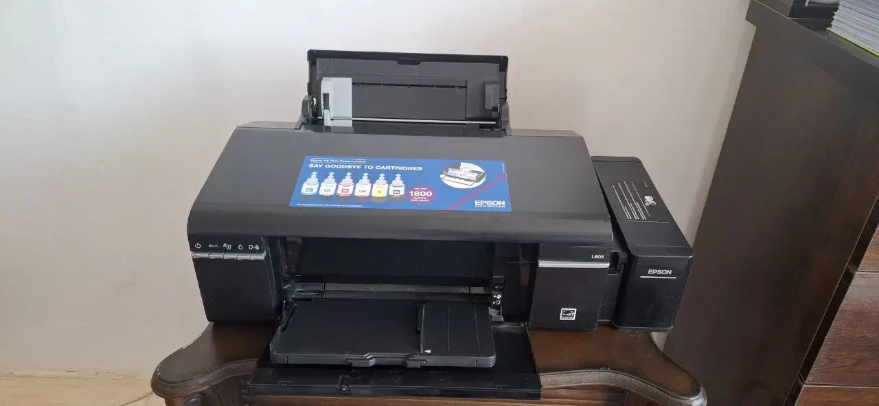پرینتر رنگی چاپگر L 805 Epson|پرینتر، اسکنر، کپی، فکس|کرمانشاه, |دیوار