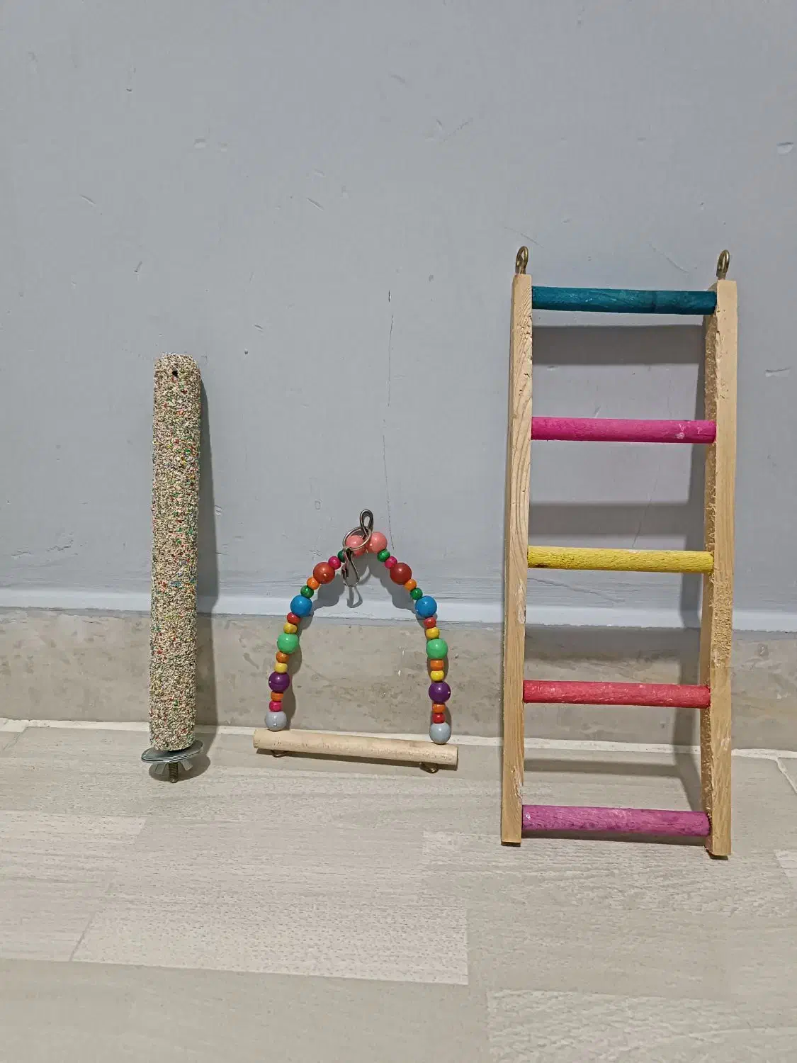 نردبان و تاپ ونشیمن زبر پرنده|لوازم جانبی حیوانات|رباط‌کریم, مسکن مهر آبشناسان|دیوار