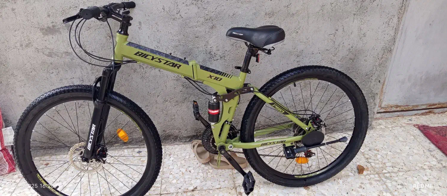دوچرخه۲۶ تاشو  BICYSTAR X10|دوچرخه، اسکیت، اسکوتر|بند زرک, |دیوار