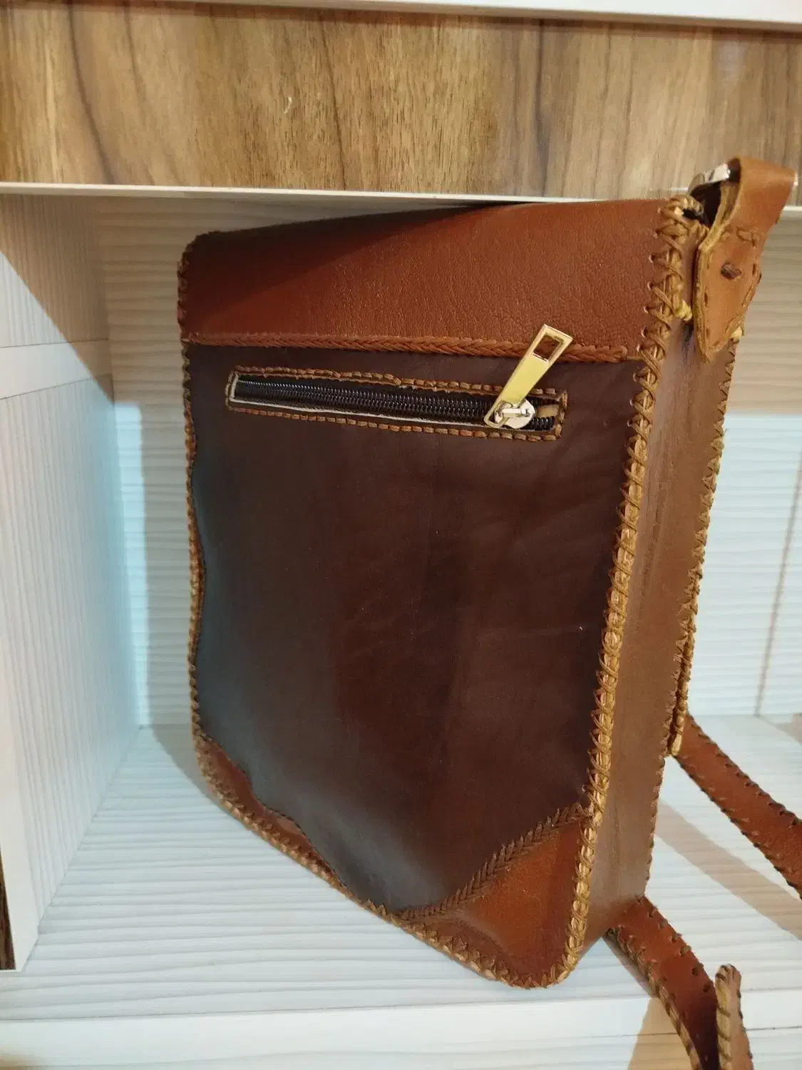 کیف رودوشی تکه دوزی چرم|کیف، کفش، کمربند|تهران, اوین|دیوار