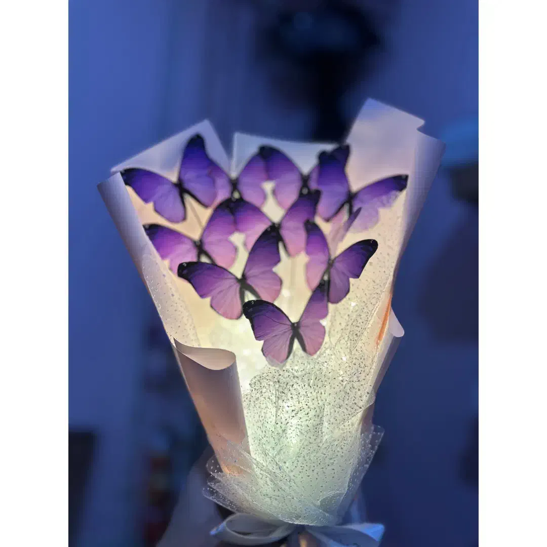 بوکت پروانه|گل مصنوعی|جهرم, |دیوار