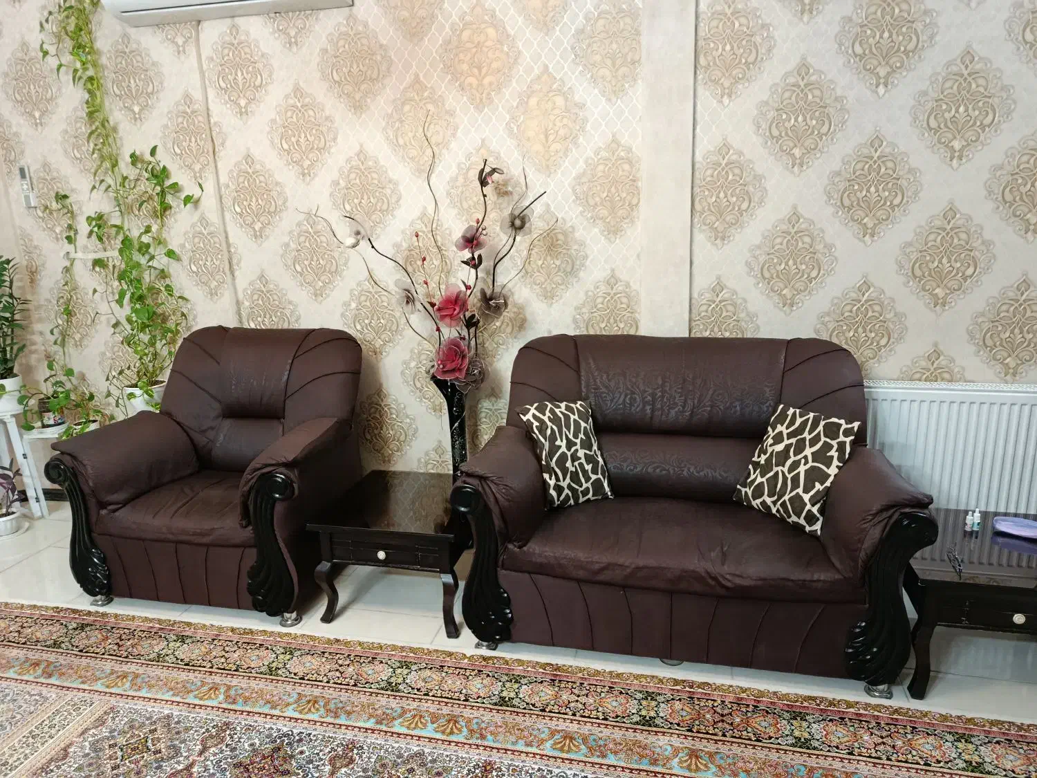 مبل 7 نفره راحتی|مبلمان خانگی و میز عسلی|مشهد, چهارچشمه|دیوار