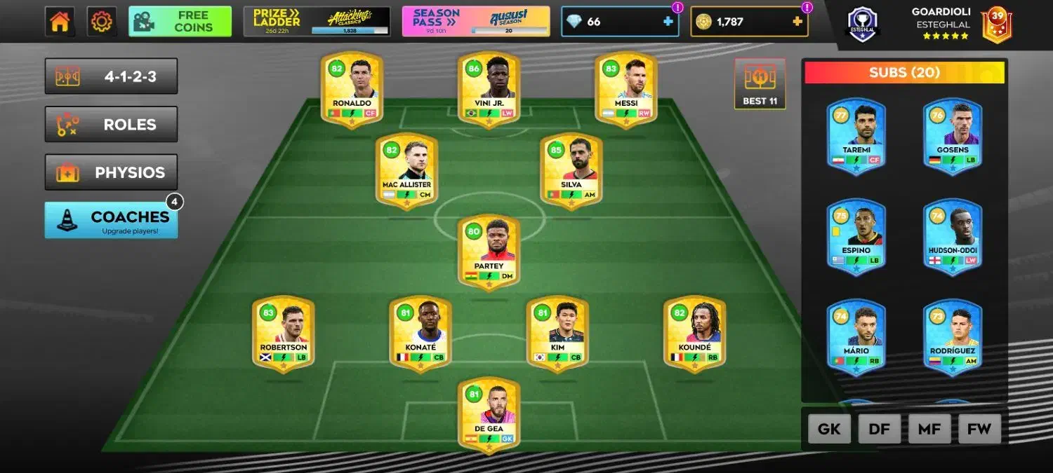 اکانت دریم لیگ|کنسول، بازی ویدئویی و آنلاین|کاشان, طالقانی|دیوار