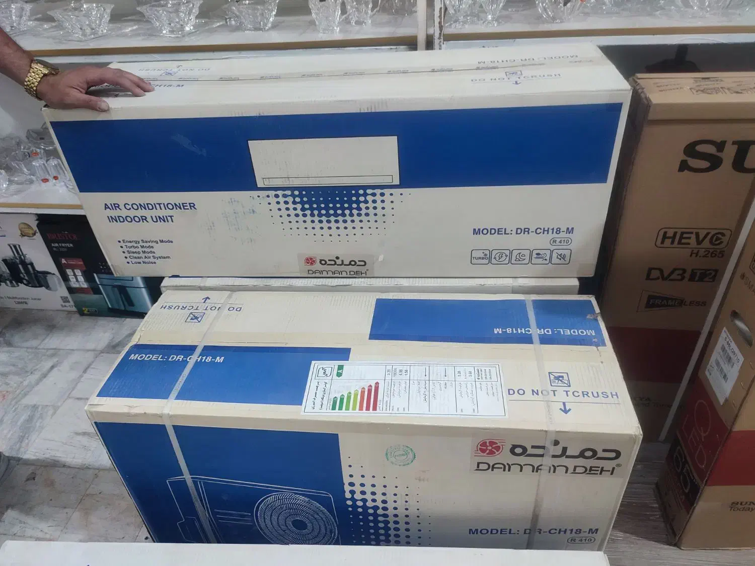 کولر گازی دمنده18000 اکبند|کولر گازی و فن‌کوئل|ورامین, ورامین|دیوار