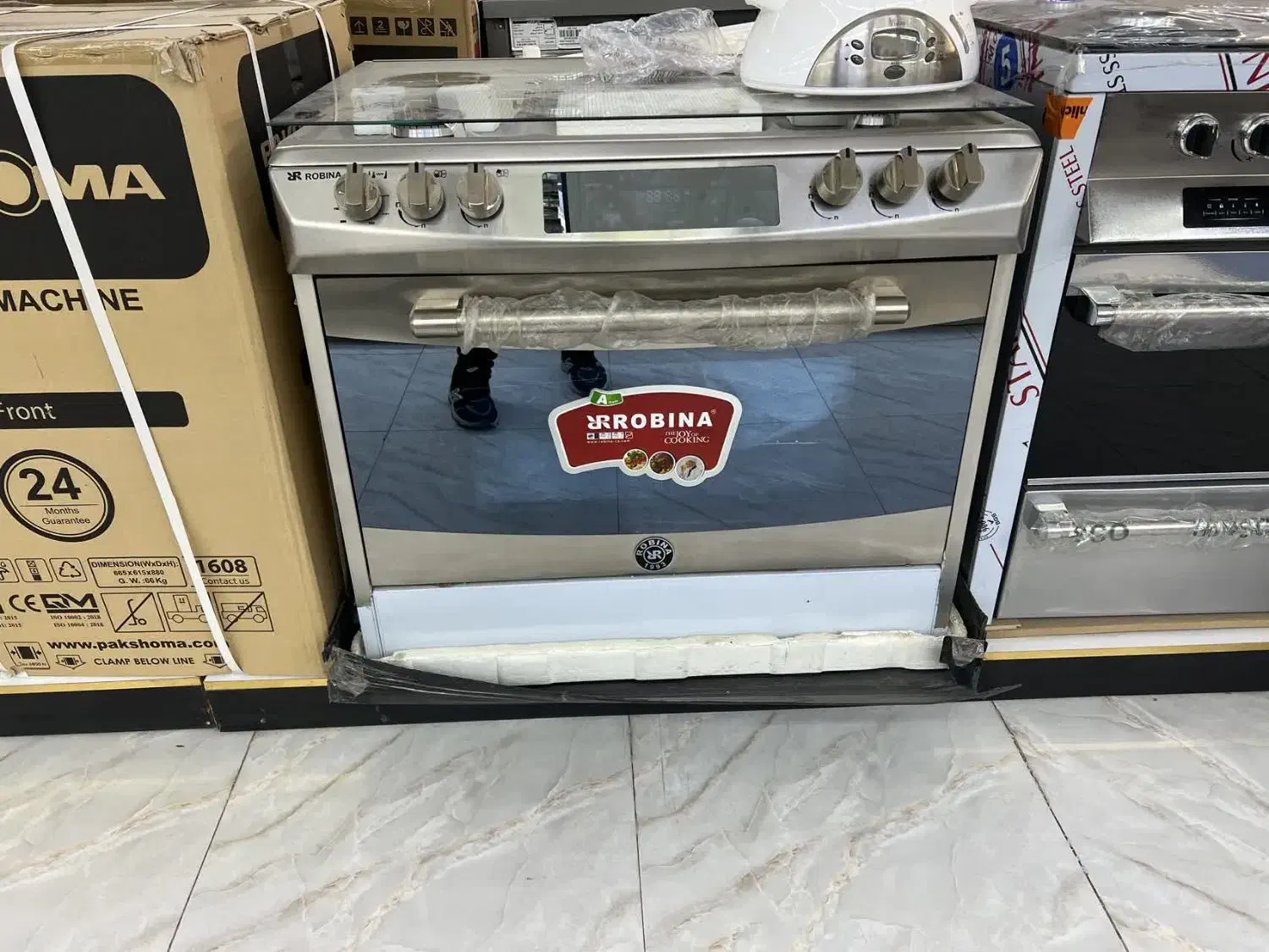 اجاق گاز دو فر شرکت روبینا نو|اجاق گاز و لوازم برقی پختوپز|رباطکریم, نصیرشهر|دیوار