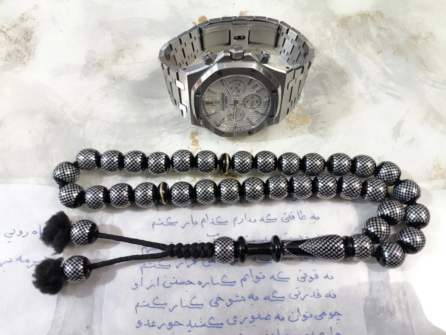 تسبیح چرکه میخ دوز ۹ ریز اردبیل|جواهرات|تبریز, |دیوار