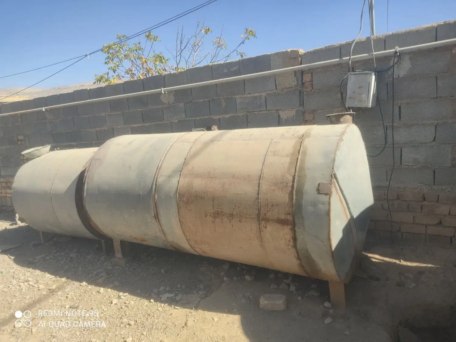 تانکر 3 هزارتایی منبع گازوئیل ورق کلفت|ماشینآلات صنعتی|درودزن, |دیوار