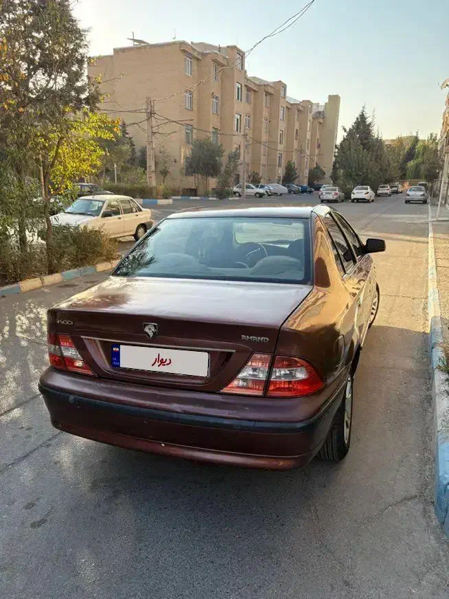 سمند se مدل ۹۲|خودرو سواری و وانت|اندیشه, اندیشه فاز ۳|دیوار