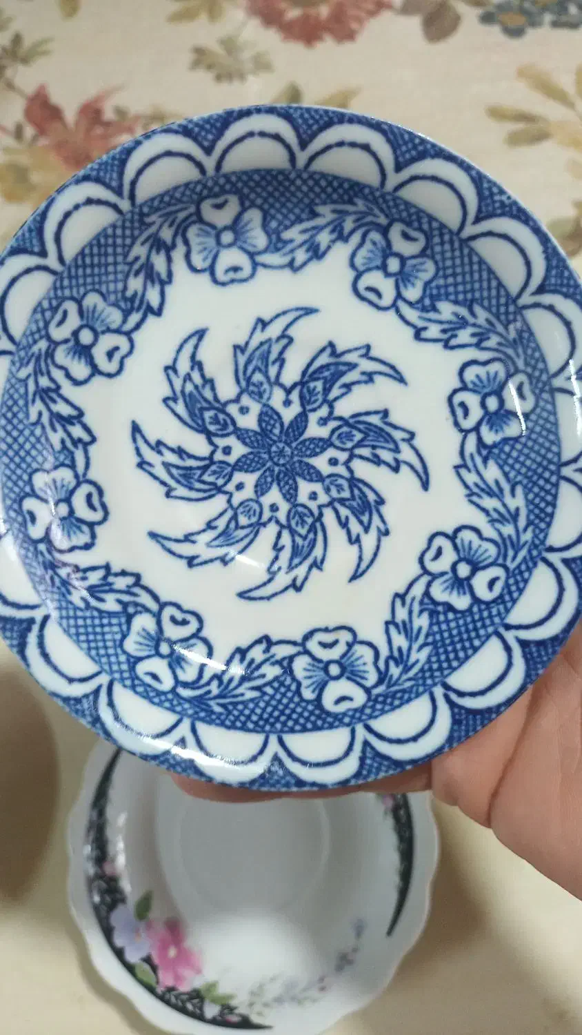 نلبکی دیوارکوب قدیمی نوستالژی ژاپنی|کلکسیون اشیاء عتیقه|سلمانشهر, |دیوار